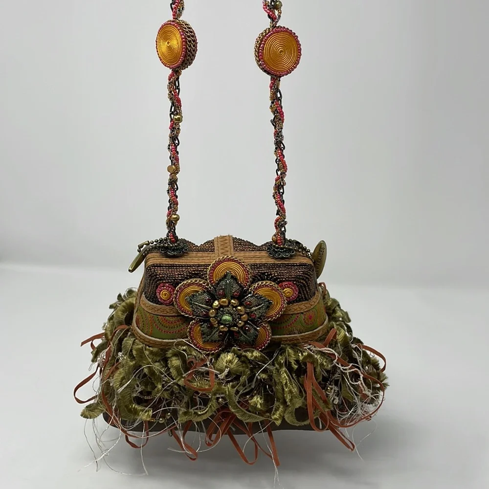 Mary Frances Multicolor Beaded Handbag - Picture 11 of 16